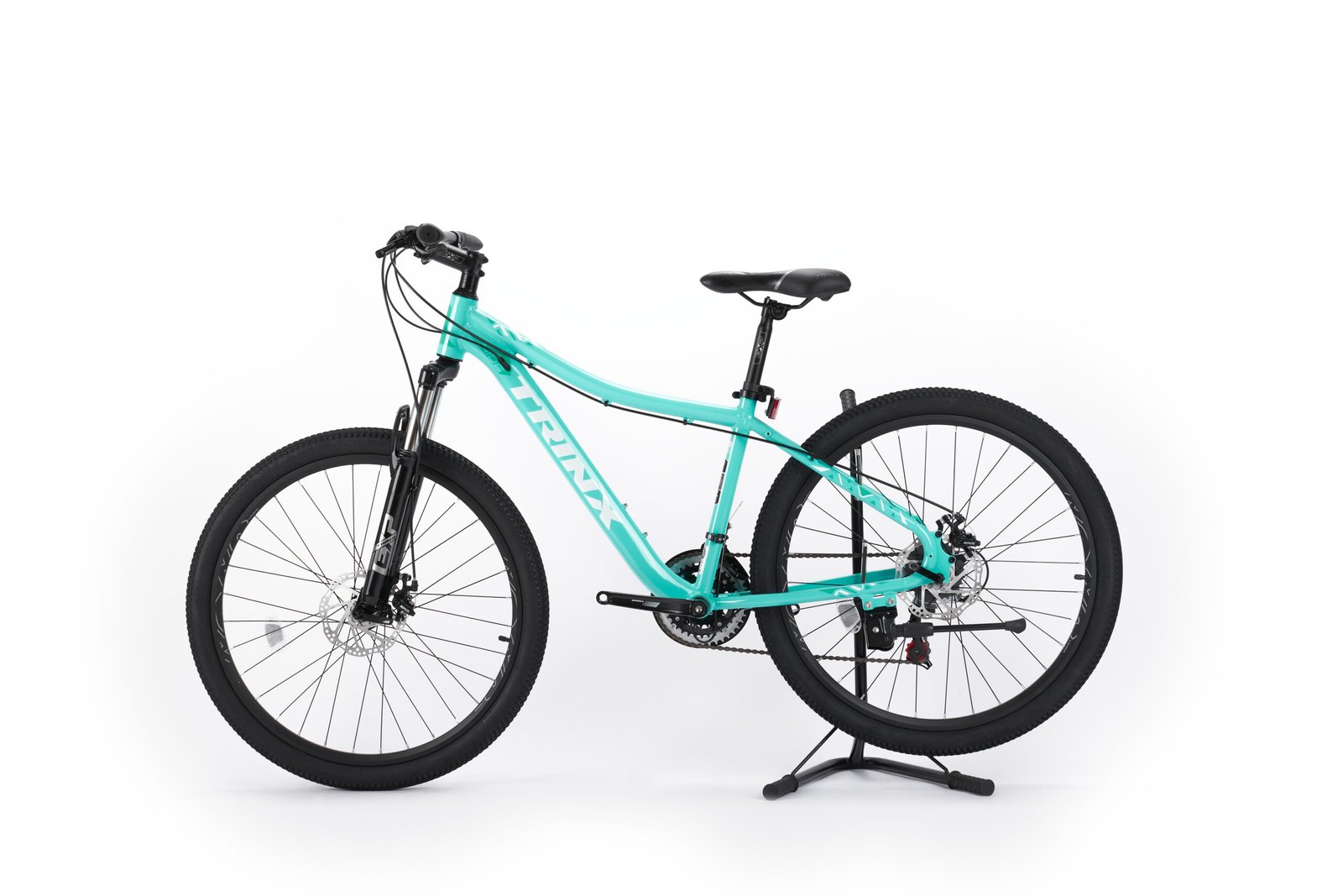 N106 MTB mujer Verde Blanco Verde izquierda