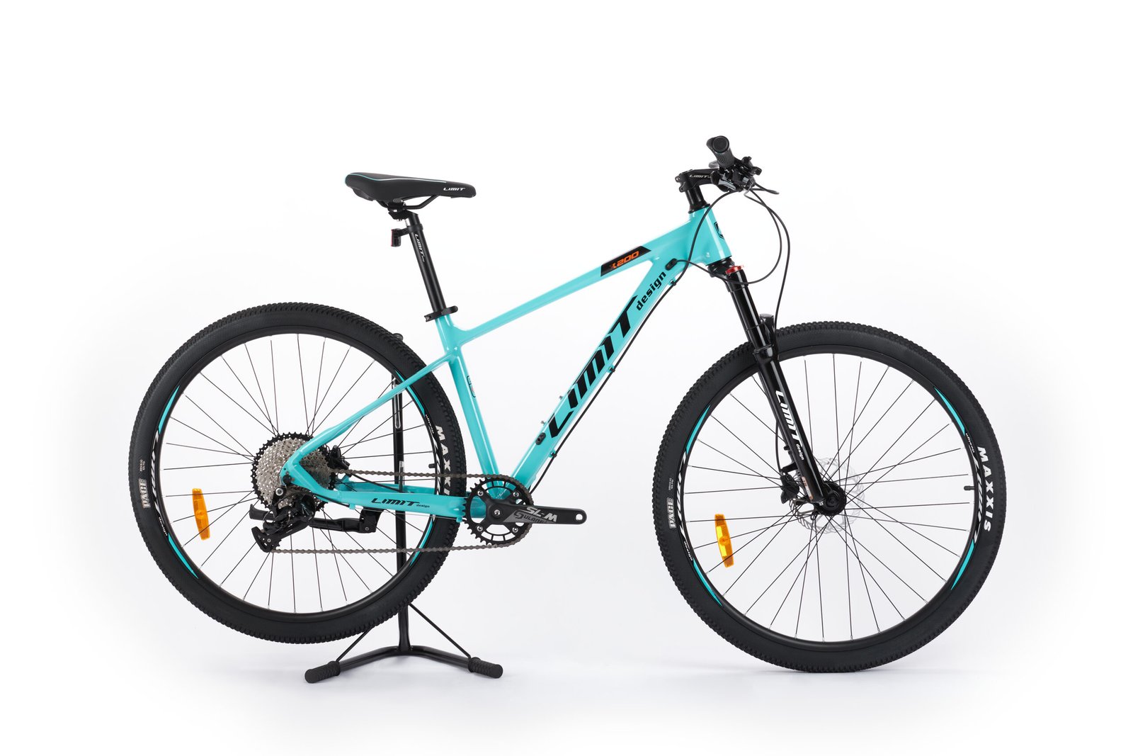 Limit Design X200, 1x11 Azul Turquesa Negro Naranja derecha