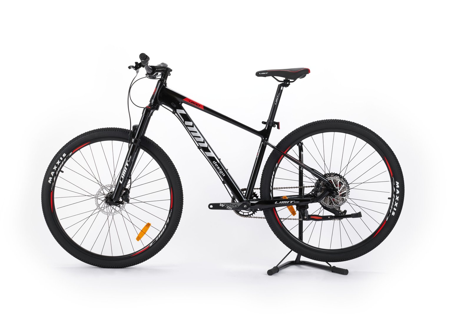 Limit Design X200, 1x11 Negro Rojo Blanco izquierda